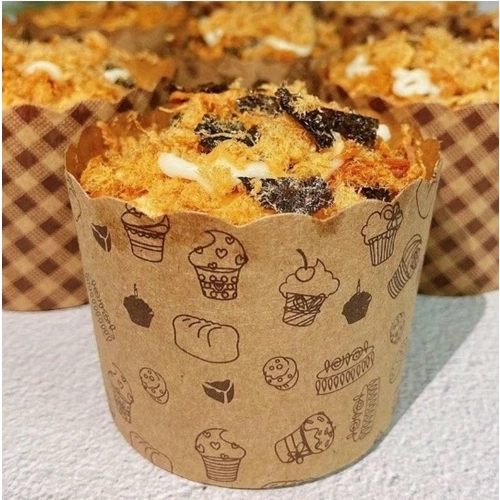 Papierowe foremki papilotki do muffinek babeczek  6szt